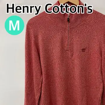 Henry Cotton's 상의 스웨터 니트 M [ CT1512 ]