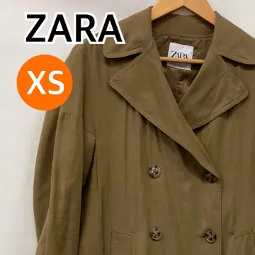 ZARA 롱 코트 트렌치코트 스프링 코트 XS [ CT1510 ]