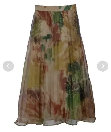 AMERI UND WILLOW PAINT PLEATS SKIRT