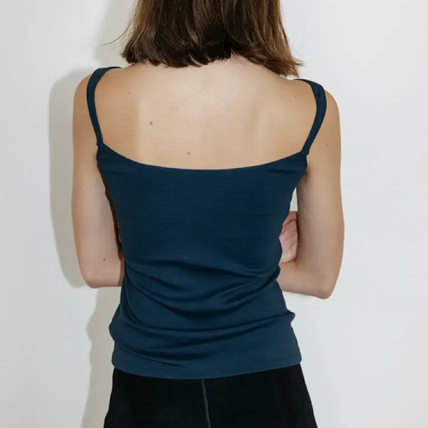【新品】The barnnet Crepe Peplum Sleeveless Crepe Peplum Sleeveless Top_Mint - The Barnnet