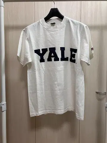00년대? Yale 티셔츠 화이트 멕시코제 S 사이즈