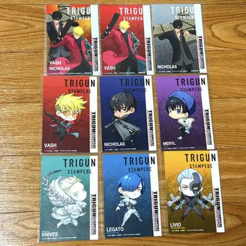 TRIGUN 트라이건 마루이 구매 혜택 엽서 컴플리트 세트