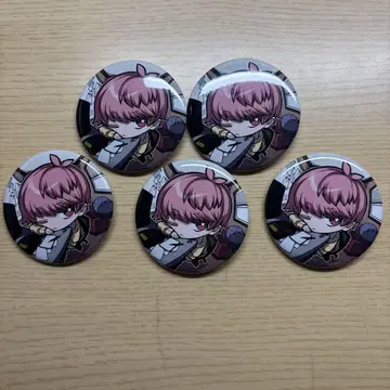 우리들의 기묘한 일상 샤오론 진지하게 야바시티 우즈키 하루 캔뱃지