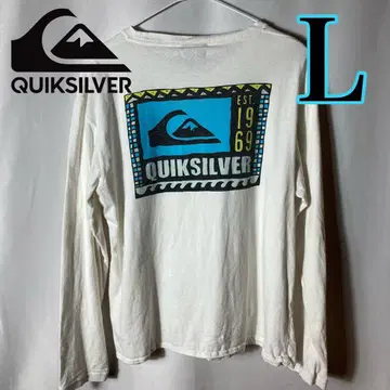 Qick silver 퀵실버 롱T 화이트 90S 00S L