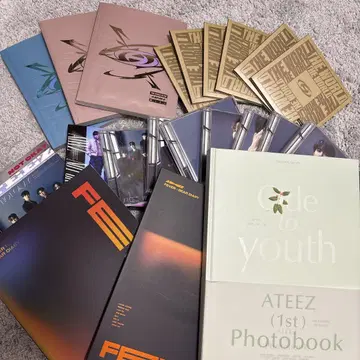 ATEEZ CD 앨범 포토북 파우치 묶음 판매