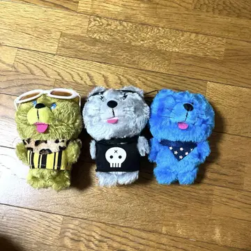 키몰 봉제 인형 스트랩 3개 세트