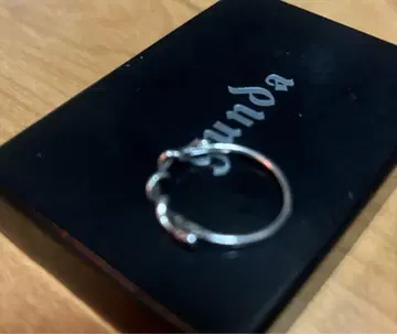 hyde 착용 스타일 gunda 스네이크 반지 실버 if 라르크