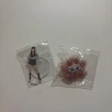 ME:I 캡슐 토이 이시이 란 미니 아크릴 스탠드 명찰 세트