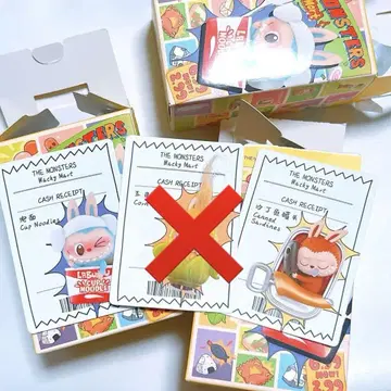 LABUBU 러브부 THEMONSTERS WACKY MART 피규어