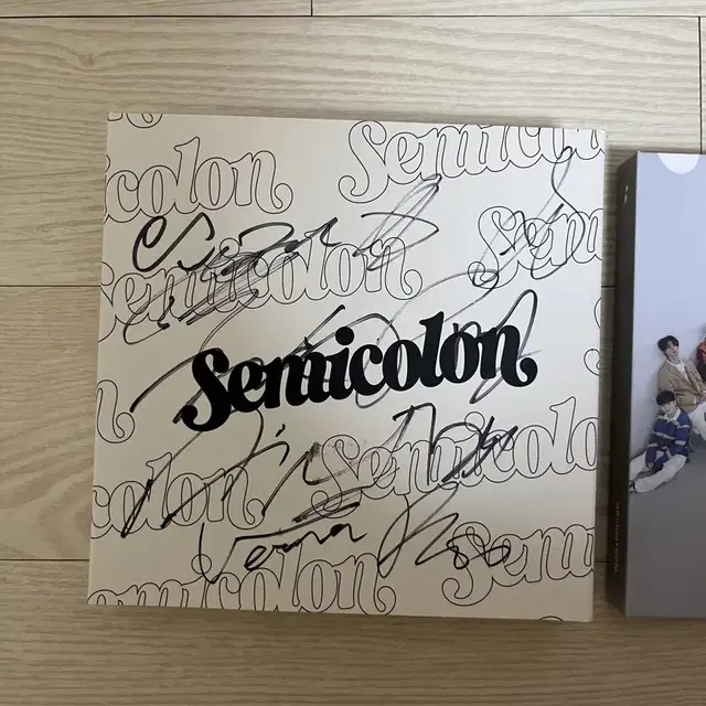 세븐틴 친필 사인 앨범