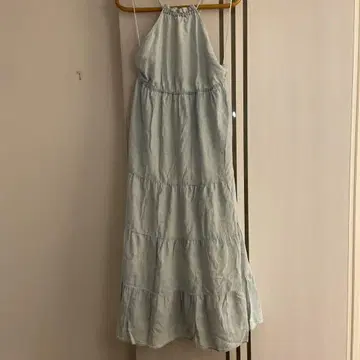 ZARA 롱 드레스 옅은 블루