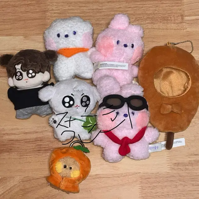 방탄소년단 10cm인형 판매합니다 꾹뚜기 bt21 퐁뚜기