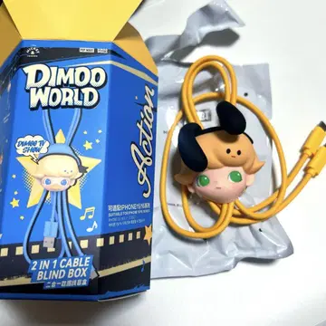 DIMOO WORLD 플루토 2 IN 1 케이블