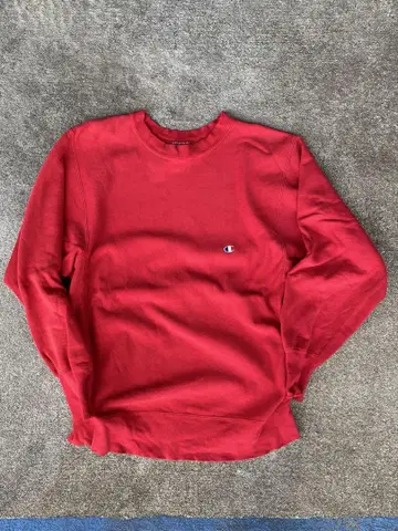 champion reverse weave 빨간색 90년대