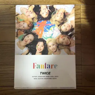 TWICE Fanfare 클리어 파일