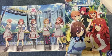 5등분의 신부 클리어 포스터 2매 세트