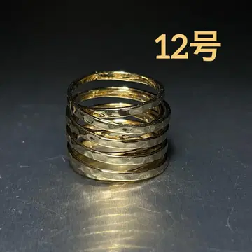 빈티지 패션 반지 골드 12호 멀티 레이어 나선형 오픈형