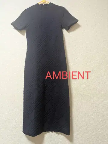 익명 배송 AMBIENT 반팔 원피스