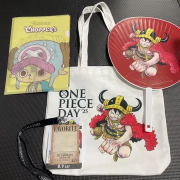 ONEPIECEDAY'25 원피스 데이 입장 혜택 토트백 부채
