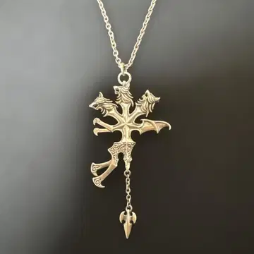 FF7DC 빈센트 케르베로스 실버 925 목걸이