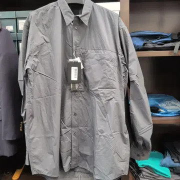 DAIWA PIER39 TECH TRAVEL SHIRT charcoal