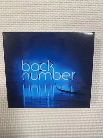 back number 앙코르 초회 한정판 A