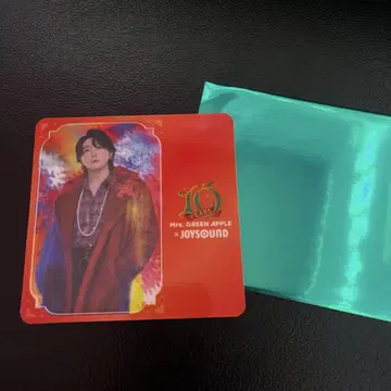 Mrs. GREEN APPLE 미세스 오오모리 모토키 라운드원 코스터