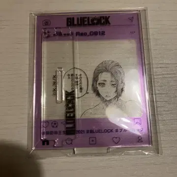 블루 록 미카게 레오 프리카페 아크릴 스탠드 벌스데이