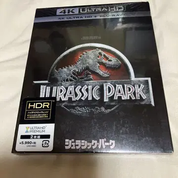쥬라기 공원 4K ULTRA HD+Blu-ray 세트('93 미국) -