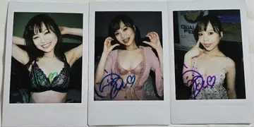 아마미야 카난 사인 포함 폴라로이드 세트