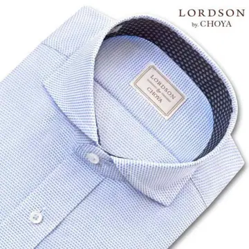 LORDSON by CHOYA 긴팔 와이셔츠 블루 스카이블루 38-82