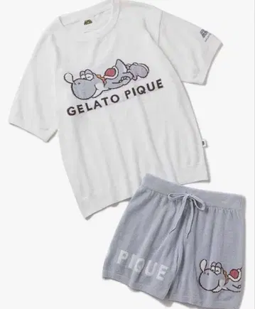 gelato pique 요시 블루 셋업
