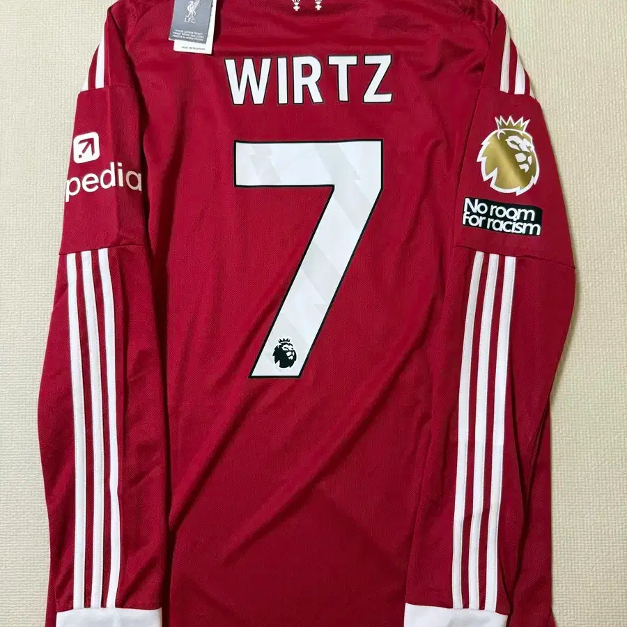 25-26 リバプール アウェイ 長袖 ユニホーム 7番 WIRTZ XL 25-26 リバプール アウェイ 長袖 ユニホーム 7番 WIRTZ XL リ