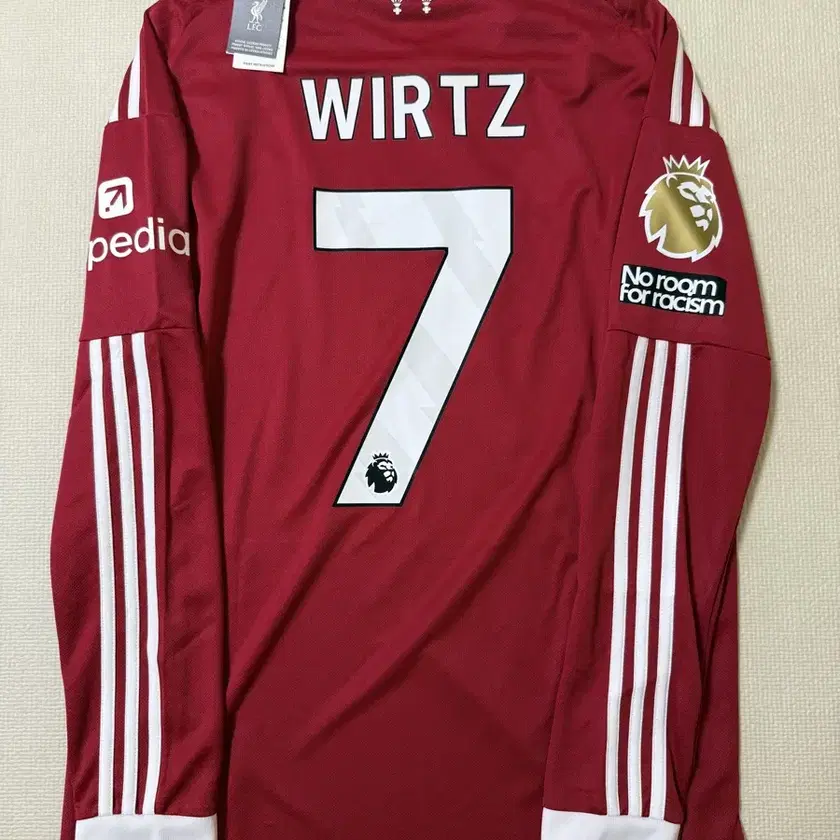 新品】リバプール WIRTZ 7番 ロングスリーブ プレミアリーグ