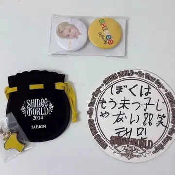 shinee i'm your boy 2014 world 태민 배지