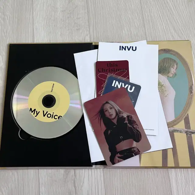 태연 my voice 앨범