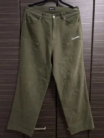 Subciety 더블 니 팬츠