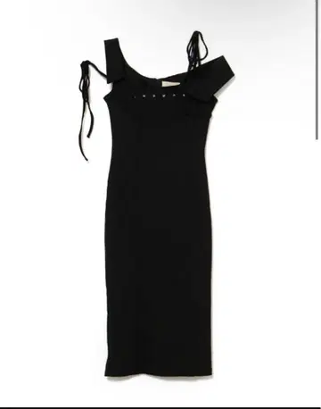 Andmary Emily off shoulder dress black