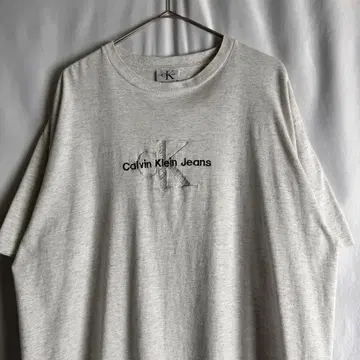 USA 제작 90년대 Calvin Klein Jeans 로고 프린트