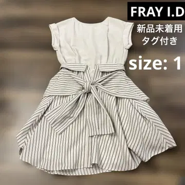 프레이 아이디 절개 원피스 1 프릴 쉬폰 포멀