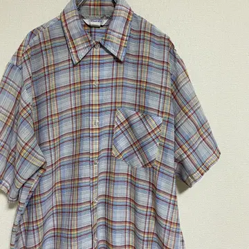 PrestRite made in USA 80년대 폴리 셔츠 오라리