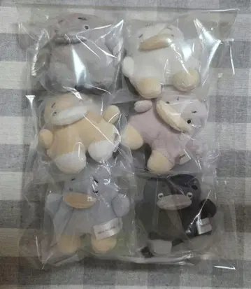 전6종 컴프 세트 단무지와 프렌즈 모찌모찌 마스코트
