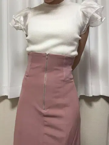 핑크 머메이드 스커트 스나 계열