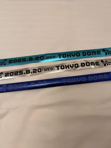 CR 페스티벌 2025 도쿄돔 은색 테이프 3색 세트