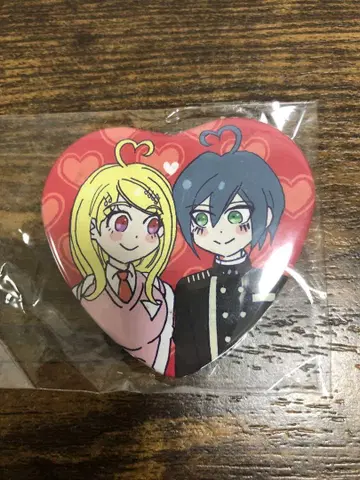 단간론파 사이하라 슈이치 x 아카마츠 카에데 동인 캔뱃지