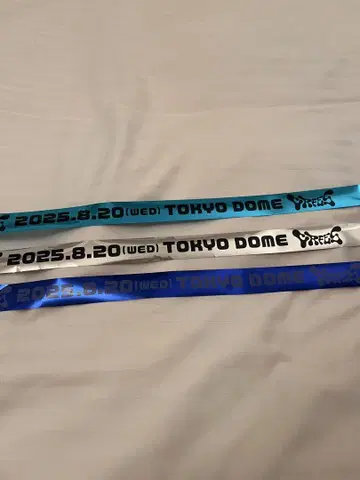 CR 페스티벌 2025 도쿄돔 은색 테이프 3색 세트