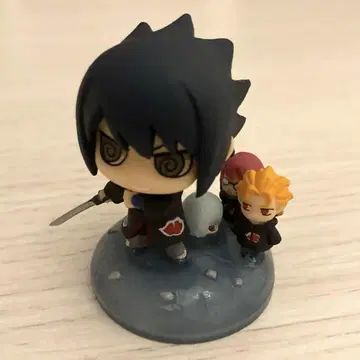 쁘띠 캐릭터 랜드 우치하 사스케 아카츠키 매 NARUTO 피규어
