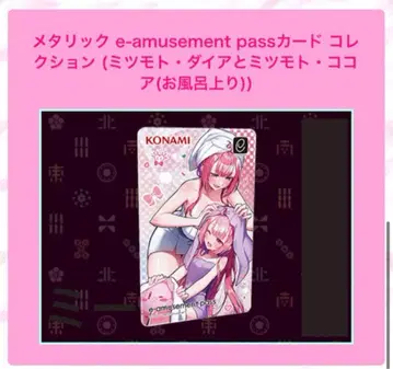 e-amusement pass 미츠모토 다이아와 미츠모토 코코아 목욕 후