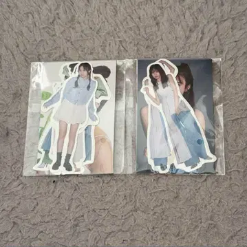 코바야시 유이 FC 굿즈 Flake Stickers A B