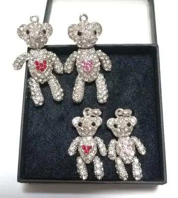 [미사용] 곰 참 펜던트 탑